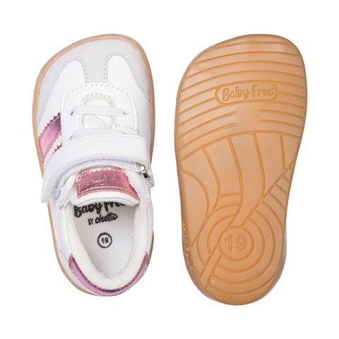 Chetto Barefoot - Sapatilhas Branco/Rosa