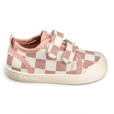 Chetto Baby Free, Lona Quadrados Rosa