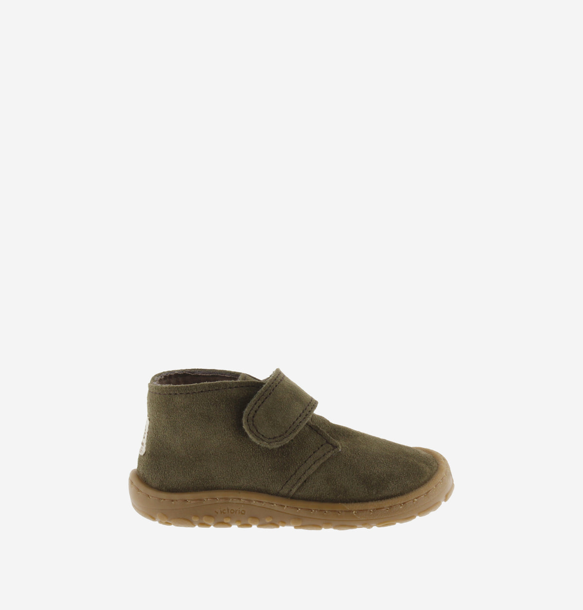 Victoria Barefoot - Botas bosco de camurça, Kaki