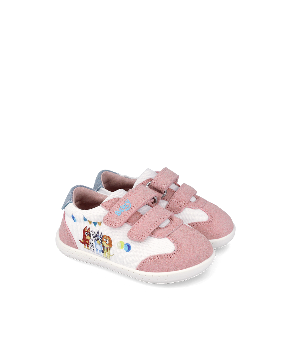 Garvalin Barefoot | Sapatilha Lona Bluey, Rosa