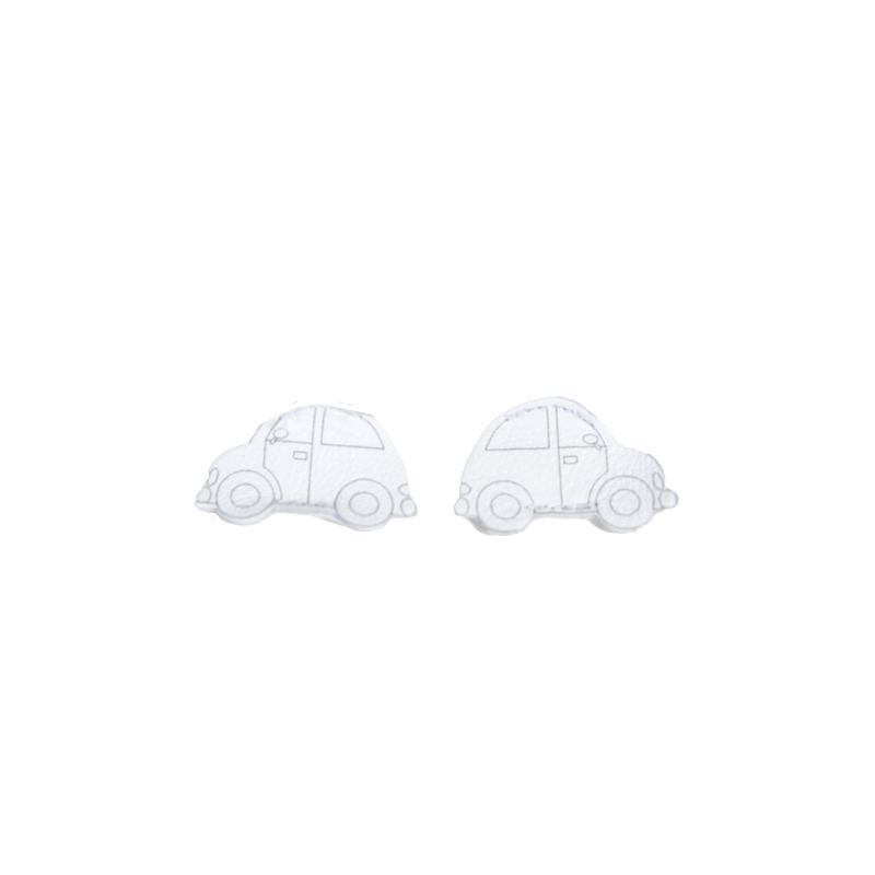 Acessório carro branco Panda Barefoot