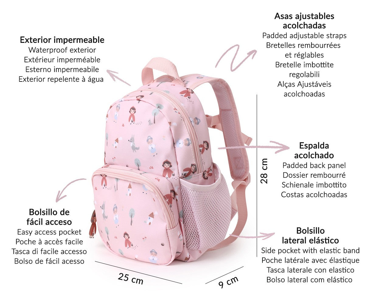 Mochila Infantil Creche/Pré-Escolar, Little Red