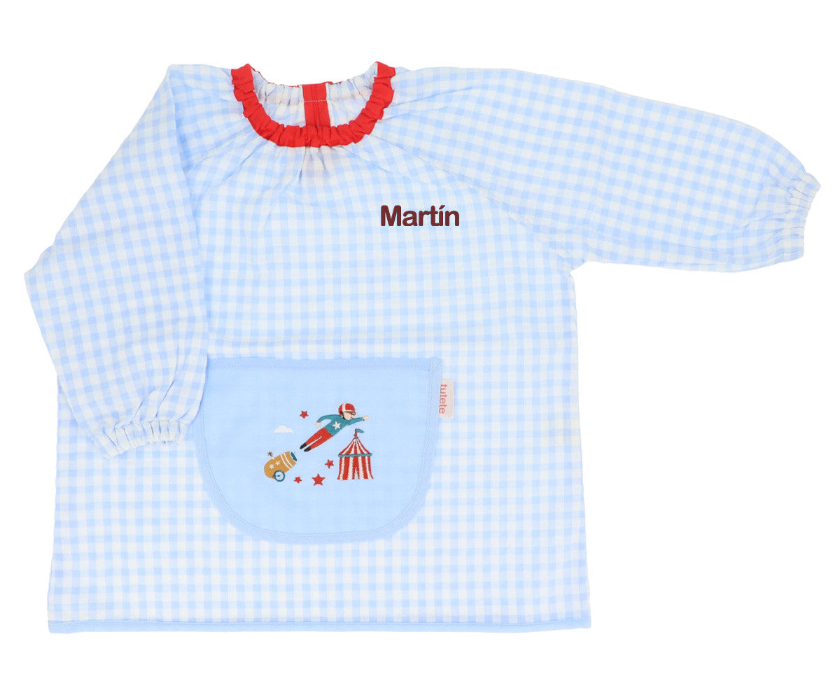 Bata com Bolso Central Vichy Personalizável, Circus Show