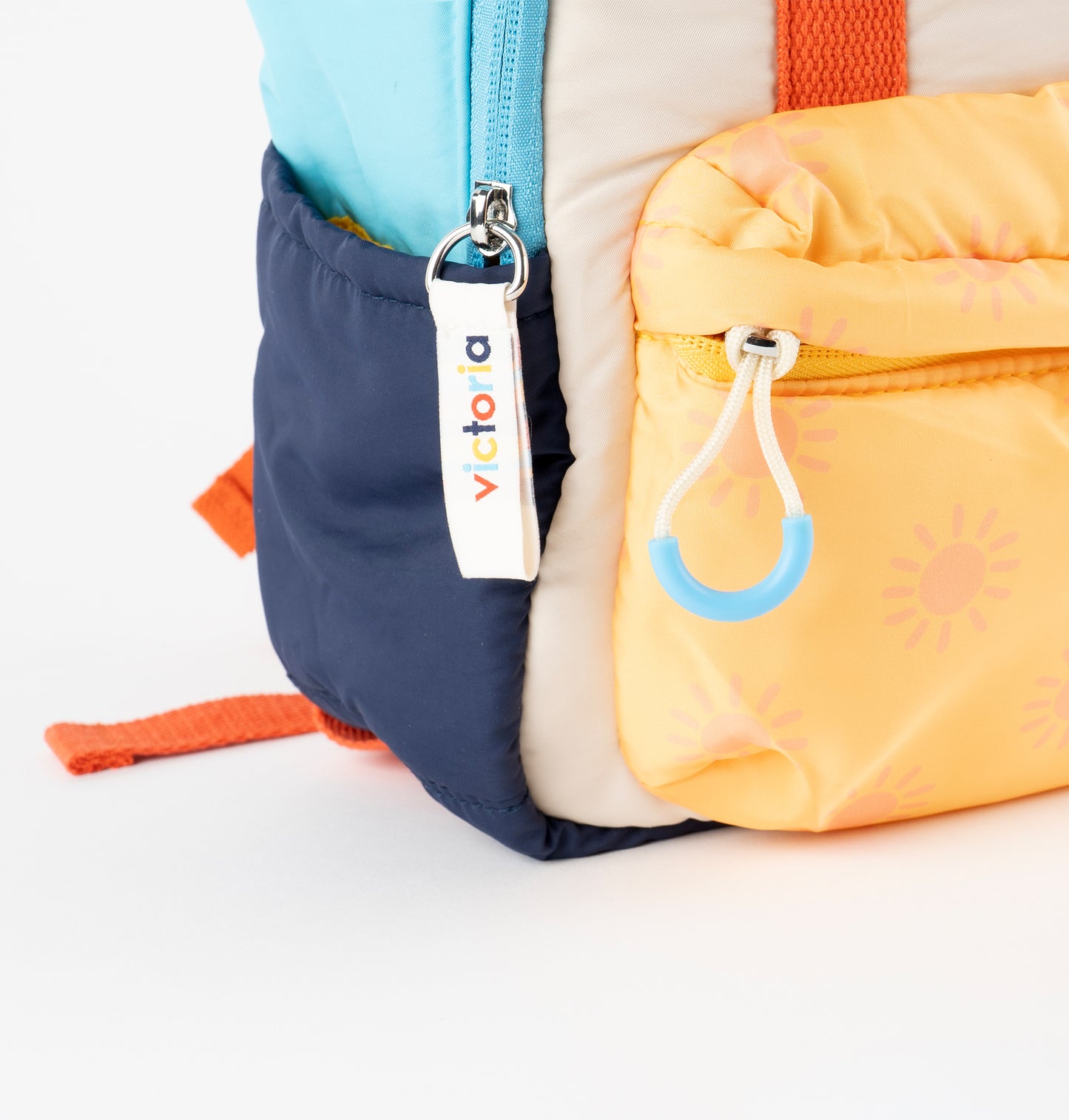 Mochila Infantil Nylon Victoria Love, Marinho