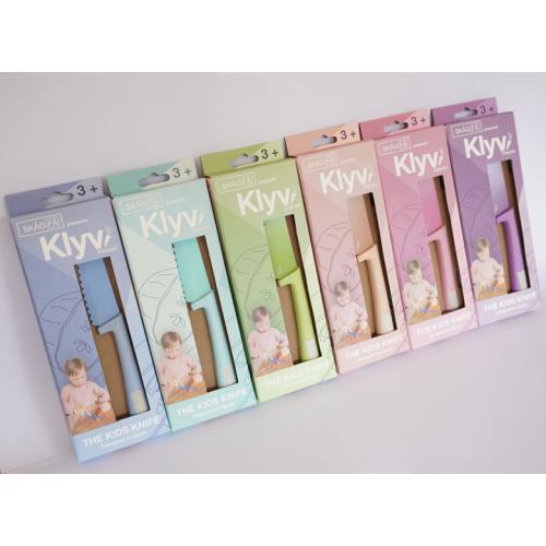 Faca de autonomia infantil, Klyv Clássico Rosa