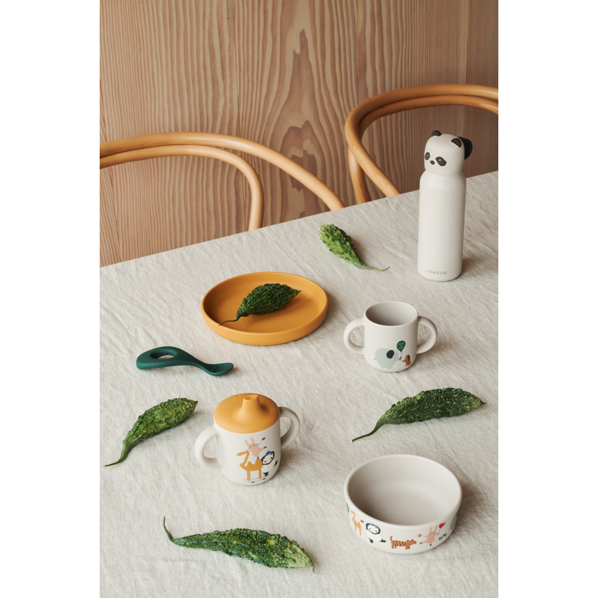 Garrafa Térmica Panda 350 ml, Liewood