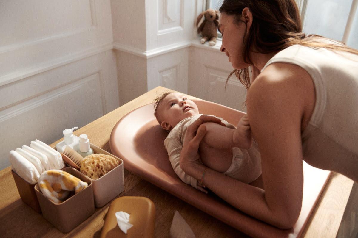 Porta-toalhitas em silicone Caramel, Liewood - Pitusca