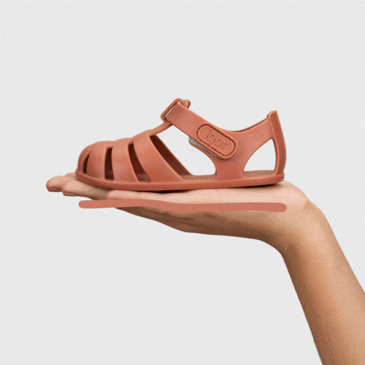 Sandálias Igor Nemo, Terracota (Barefoot Concept)