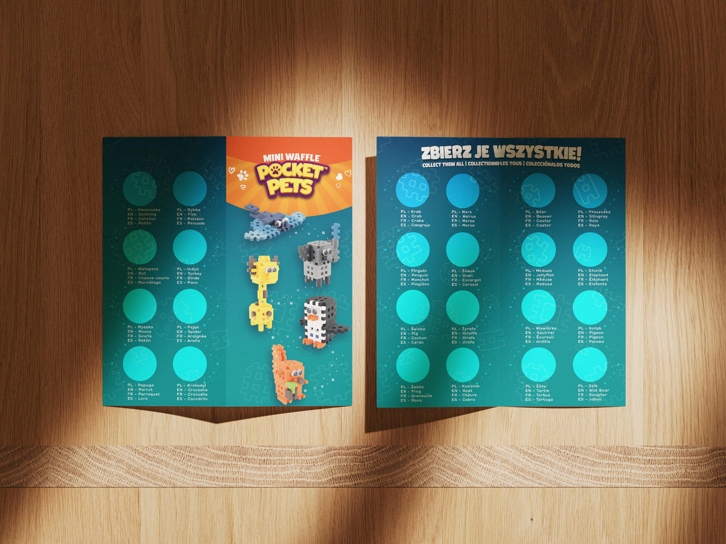 Marioinex Mini Waffle, Pocket Pet Peru 3+