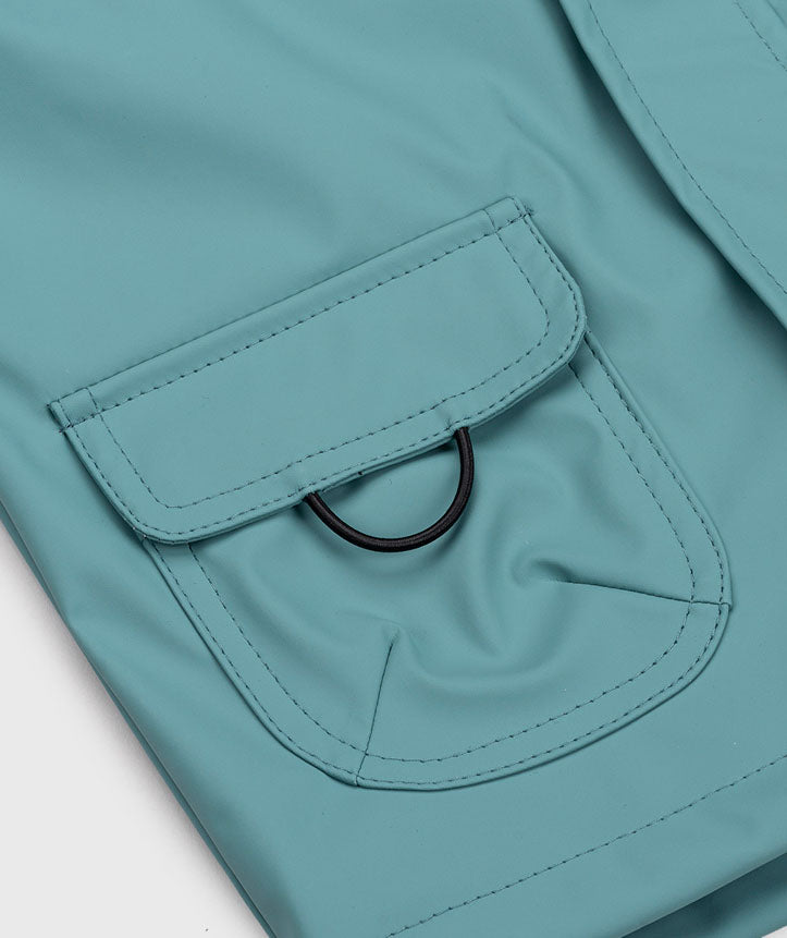 Casaco Impermeável Igor Euri, Turquesa