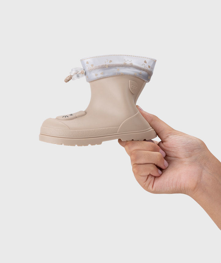 Galochas Igor Mendi (barefoot) Gato Beige