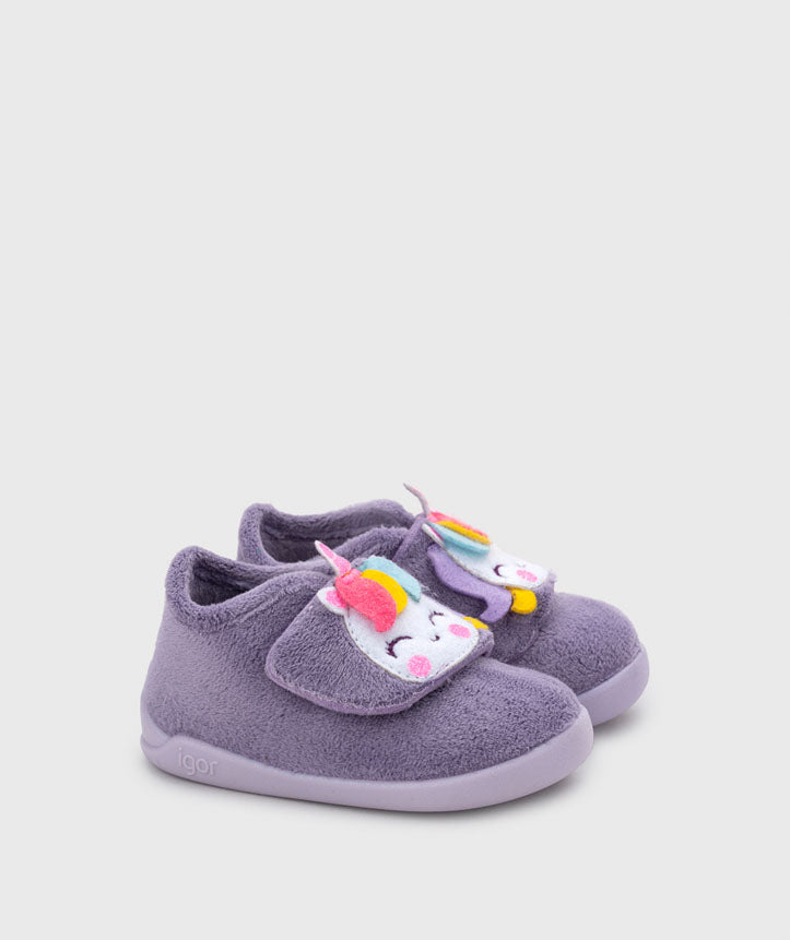 Pantufas (Barefoot) Igor Homie Unicórnio Malva
