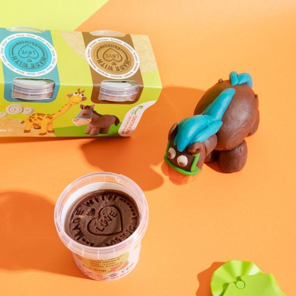 Set de Plasticina Natural Cavalinho, ChildGen