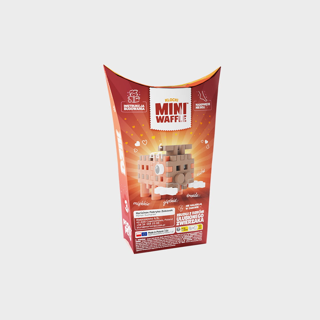 Marioinex Mini Waffle, Pocket Pet Javali 3+