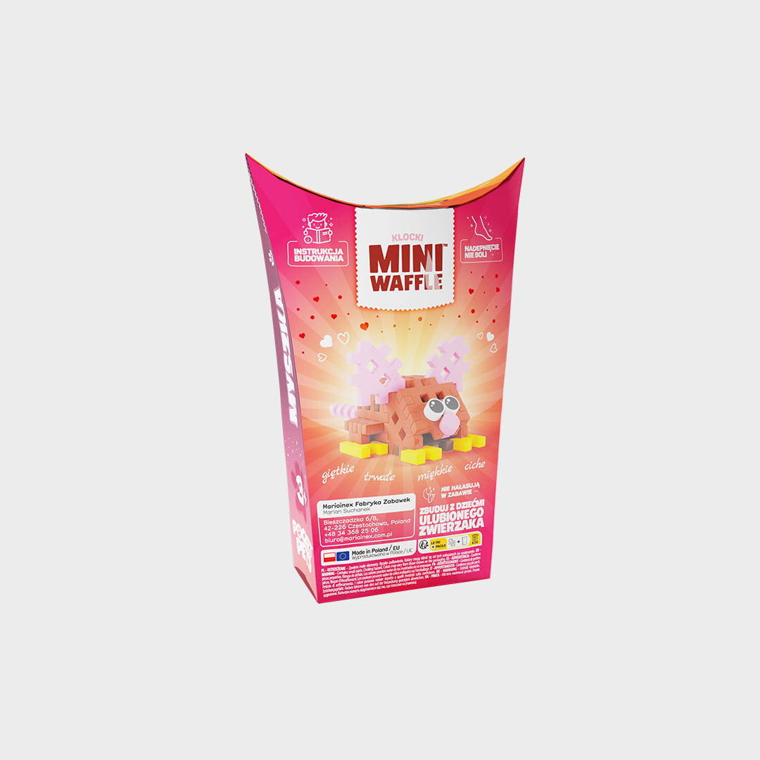 Marioinex Mini Waffle, Pocket Pet Rato 3+