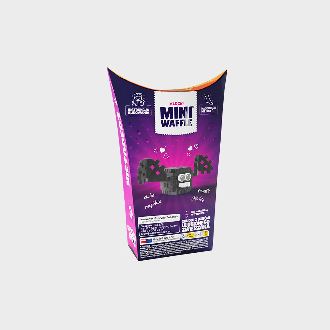 Marioinex Mini Waffle, Pocket Pet Morcego 3+