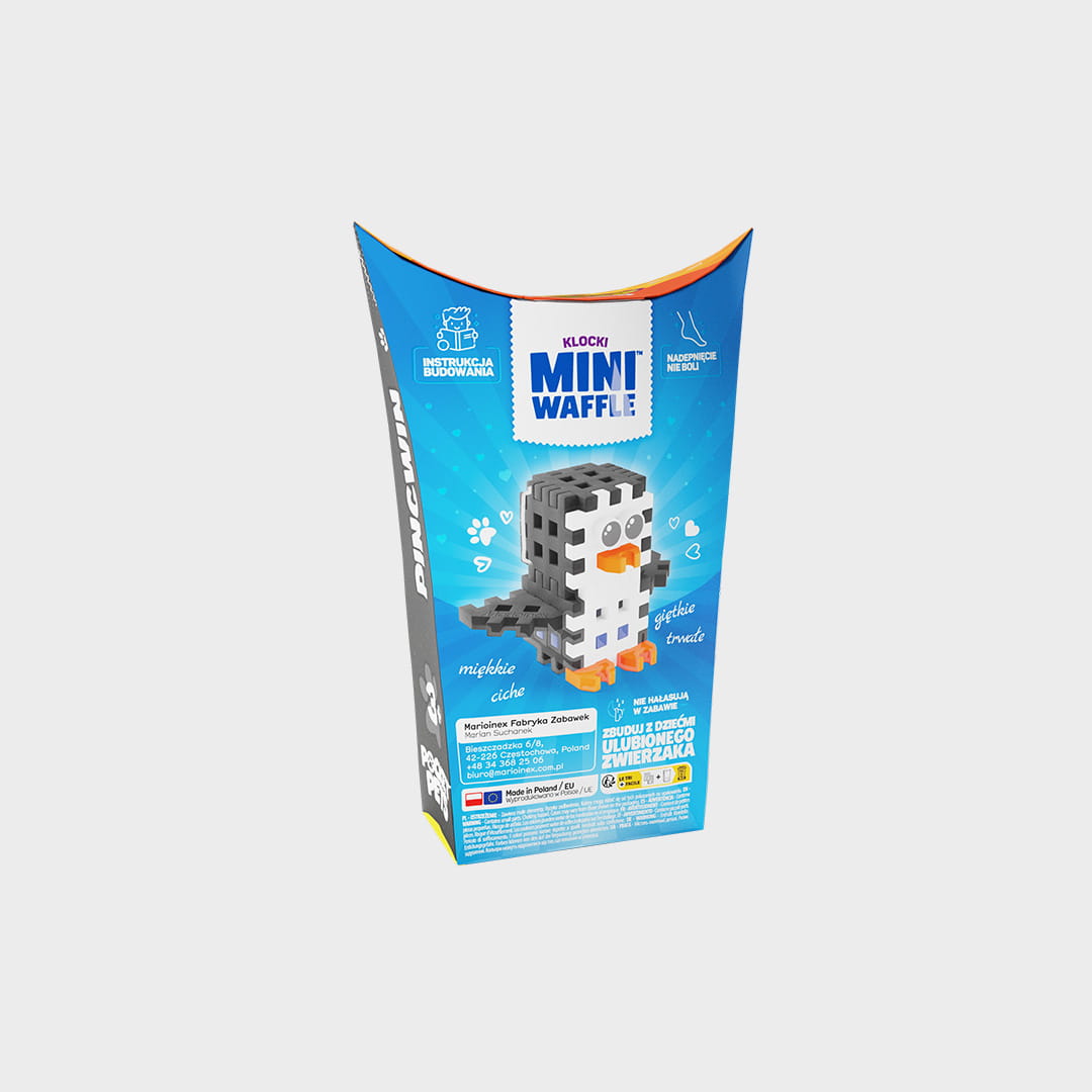 Marioinex Mini Waffle, Pocket Pet Pinguiml 3+