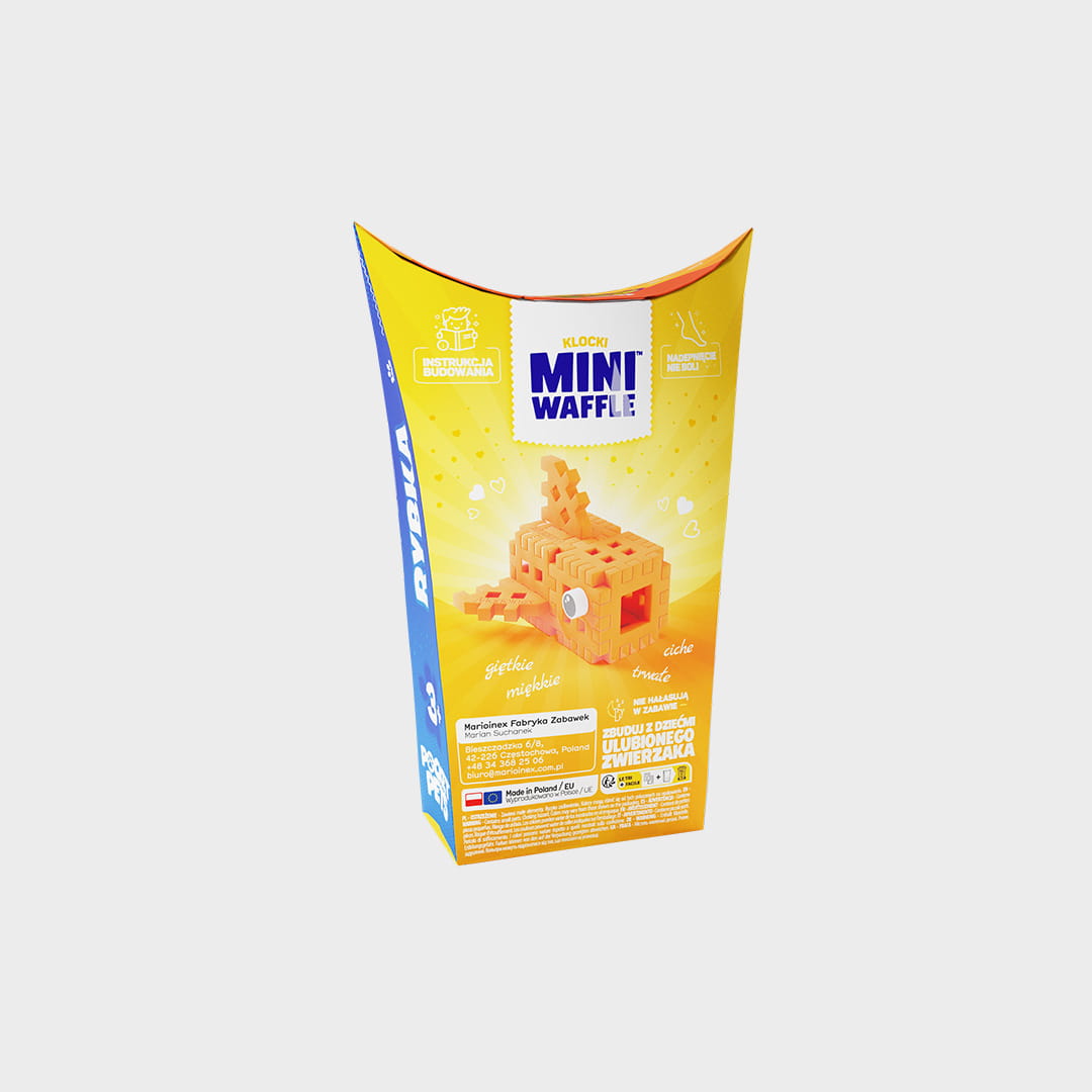 Marioinex Mini Waffle, Pocket Pet Peixe 3+