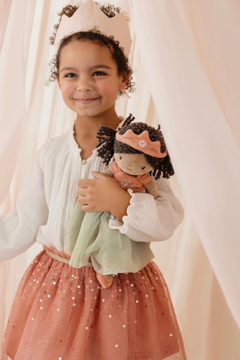 Boneca de Pano Princesa Evi 35 cm GRS, Safari Friends