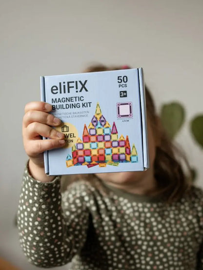 Magnetic Tiles 50 peças - Travel Kit