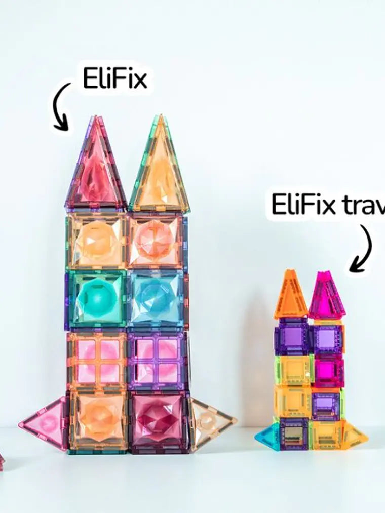 Magnetic Tiles 100 peças - Travel Kit