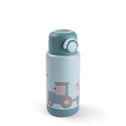 Garrafa térmica 340ml, Tiny farm Blue