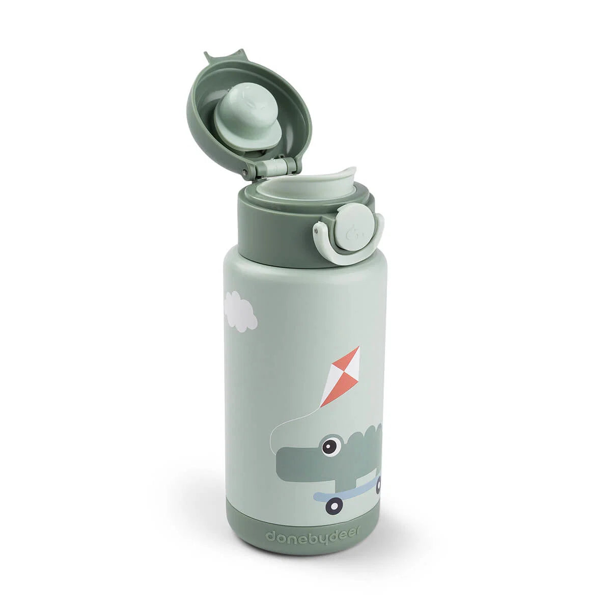 Garrafa térmica 340ml, Playground Green
