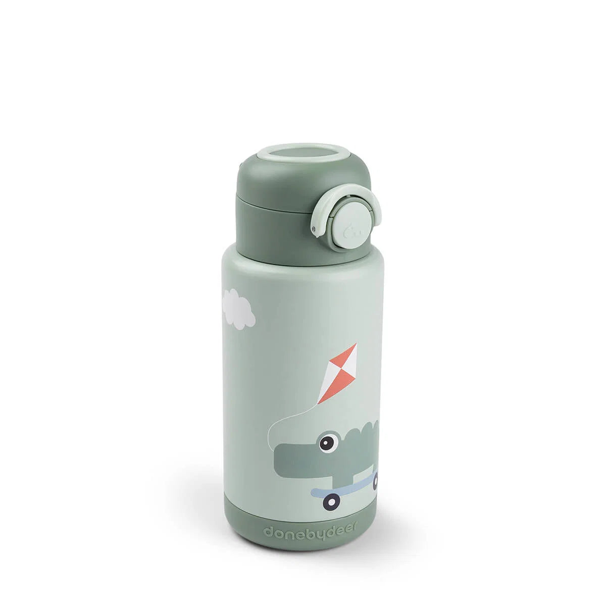 Garrafa térmica 340ml, Playground Green
