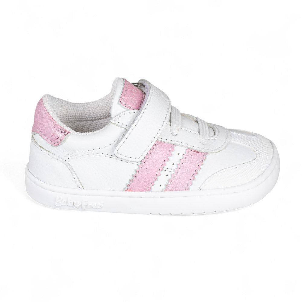 Chetto Baby Free, Sapatilhas Branco/Rosa