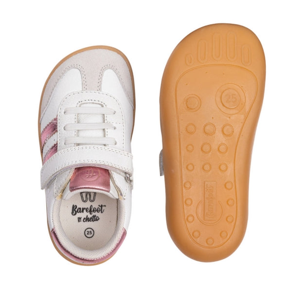 Chetto Barefoot - Sapatilhas Brancoa/Rosa