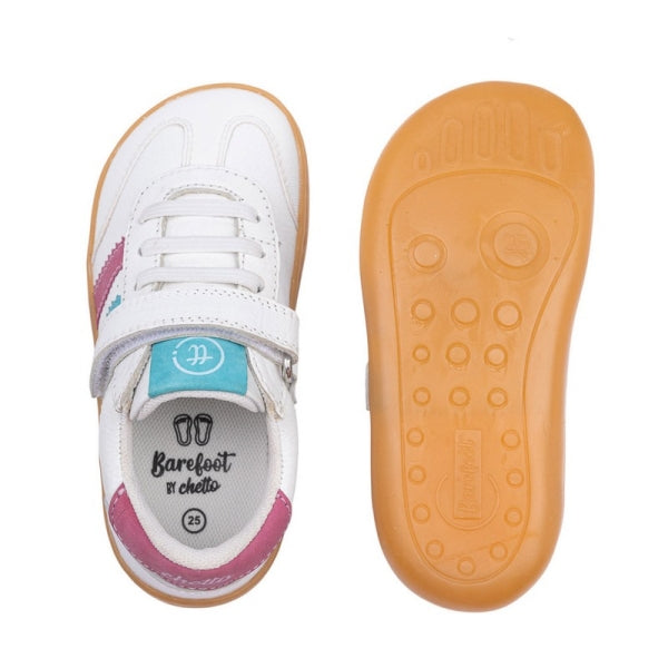 Chetto Barefoot - Sapatilhas Branco/Turquesa