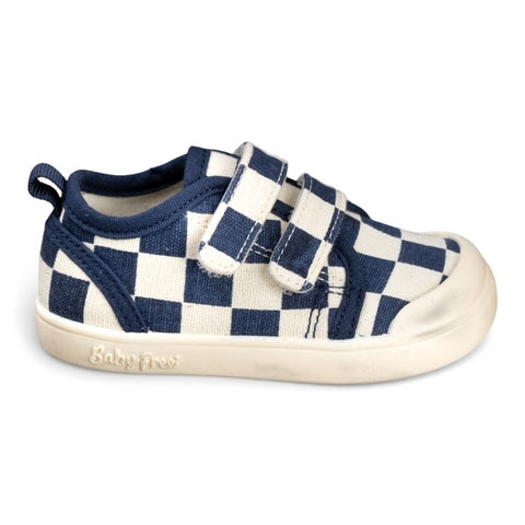 Chetto Baby Free, Lona Quadrados Azul