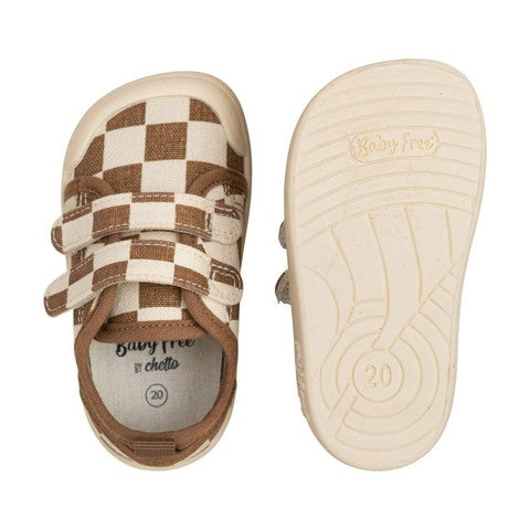 Chetto Baby Free, Lona Quadrados Marron