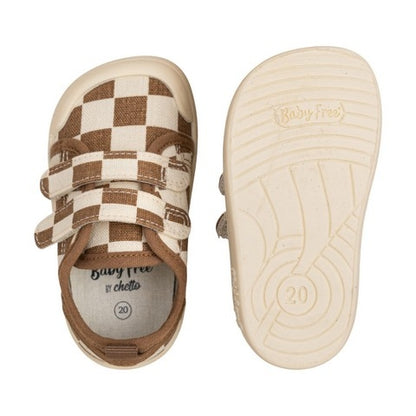 Chetto Baby Free, Lona Quadrados Marron