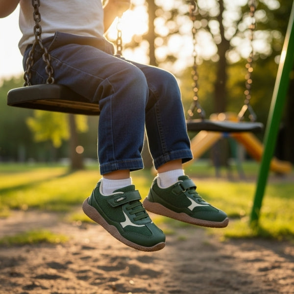 Sapatilhas Barefoot com ponteira reforçada Verde, Chetto