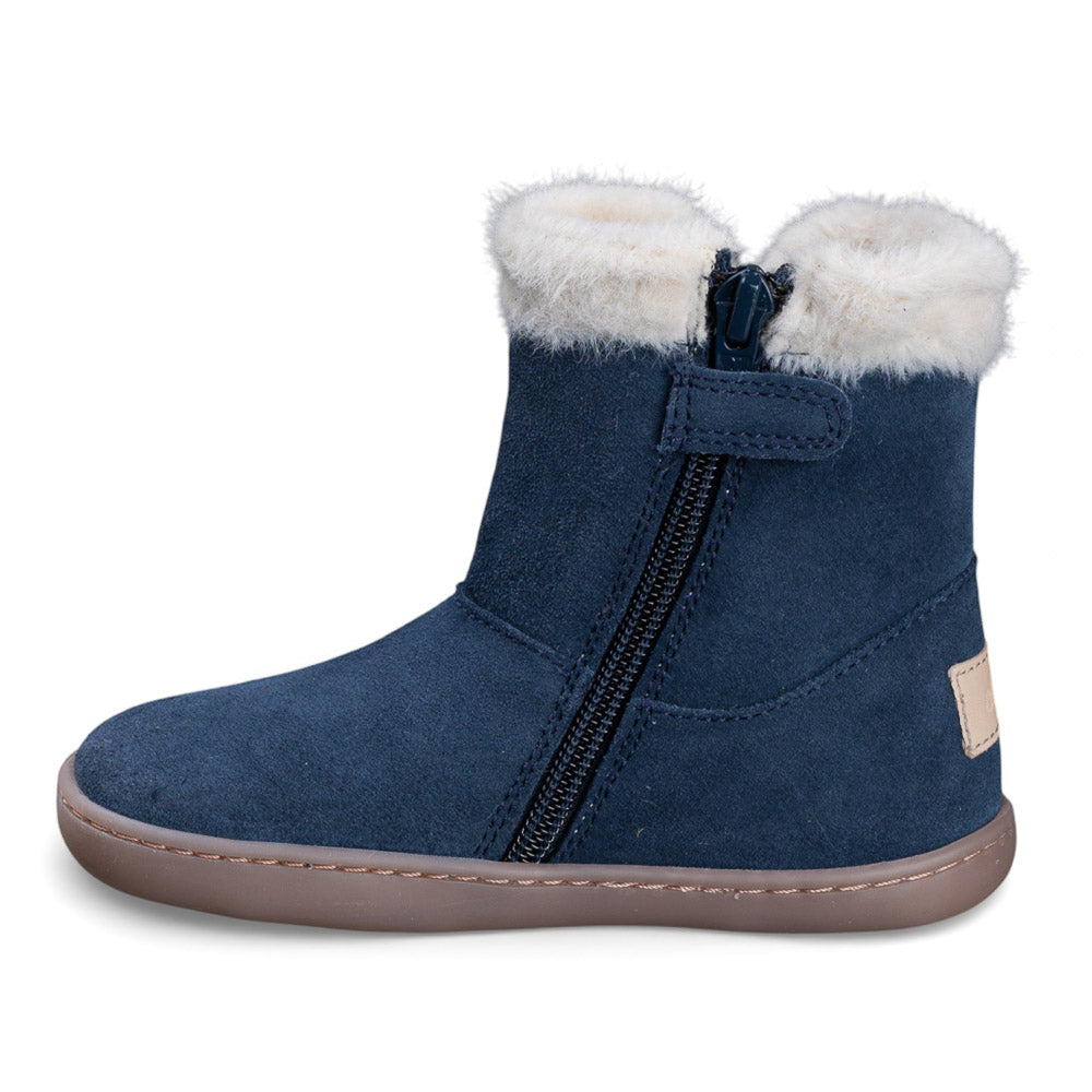 Bota Barefoot Waterproof c/ponpons Azul, Chetto