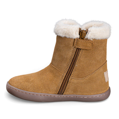 Bota Barefoot Waterproof com ponpons Camel, Chetto