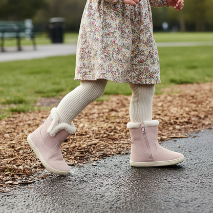 Bota Barefoot c/Pêlo Rosa Waterproof, Chetto