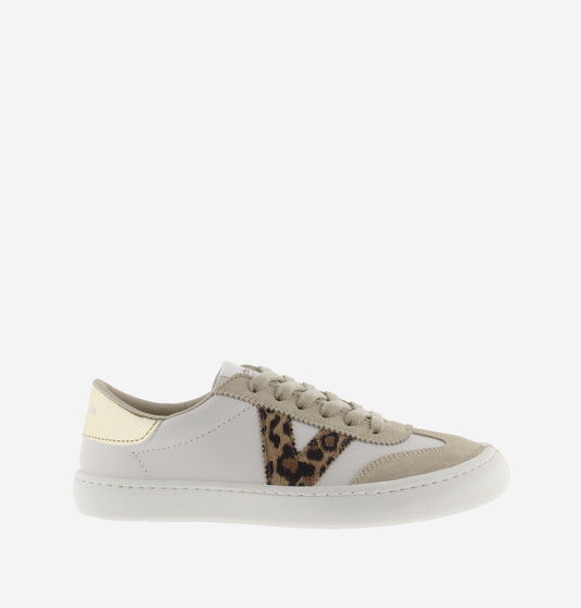 Victoria Barefoot - Sapatilhas Olmo Pele & Fantasia, Beige