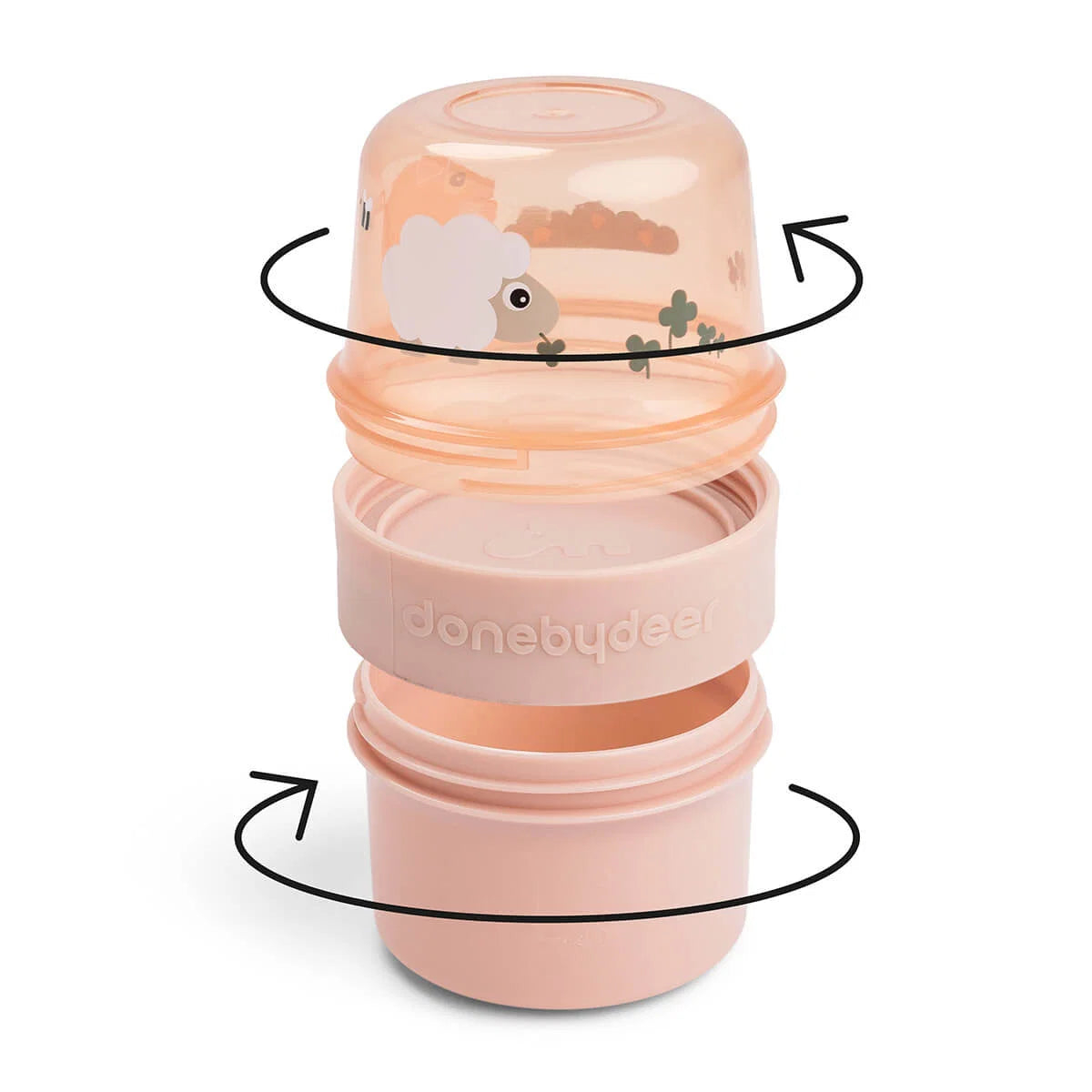 Copo para snacks 2 em 1, Tiny Farm Powder