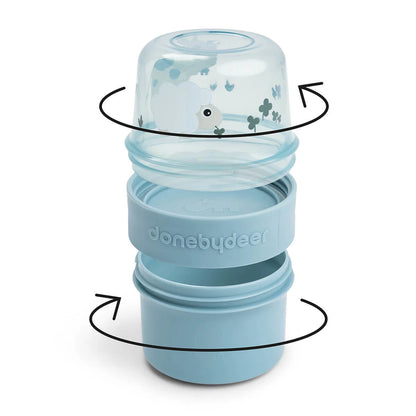 Copo para snacks 2 em 1, Tiny Farm Blue
