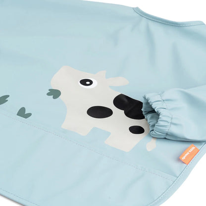 Babete com mangas, Tiny farm Blue