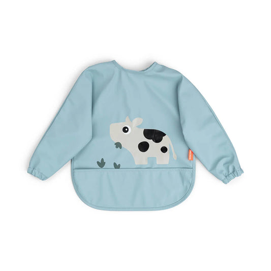 Babete com mangas, Tiny farm Blue