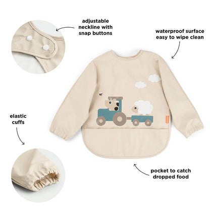 Babete com mangas, Tiny farm Sand