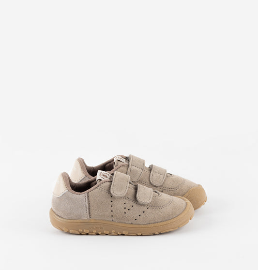 Victoria Barefoot - Sapatilhas velcro Taupe