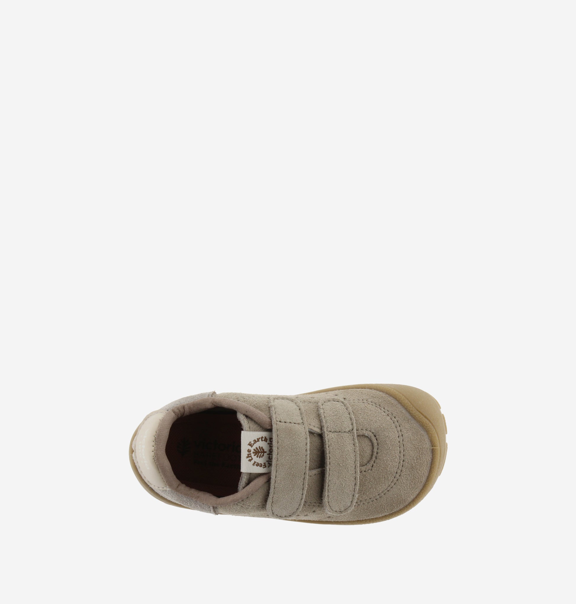 Victoria Barefoot - Sapatilhas velcro Taupe