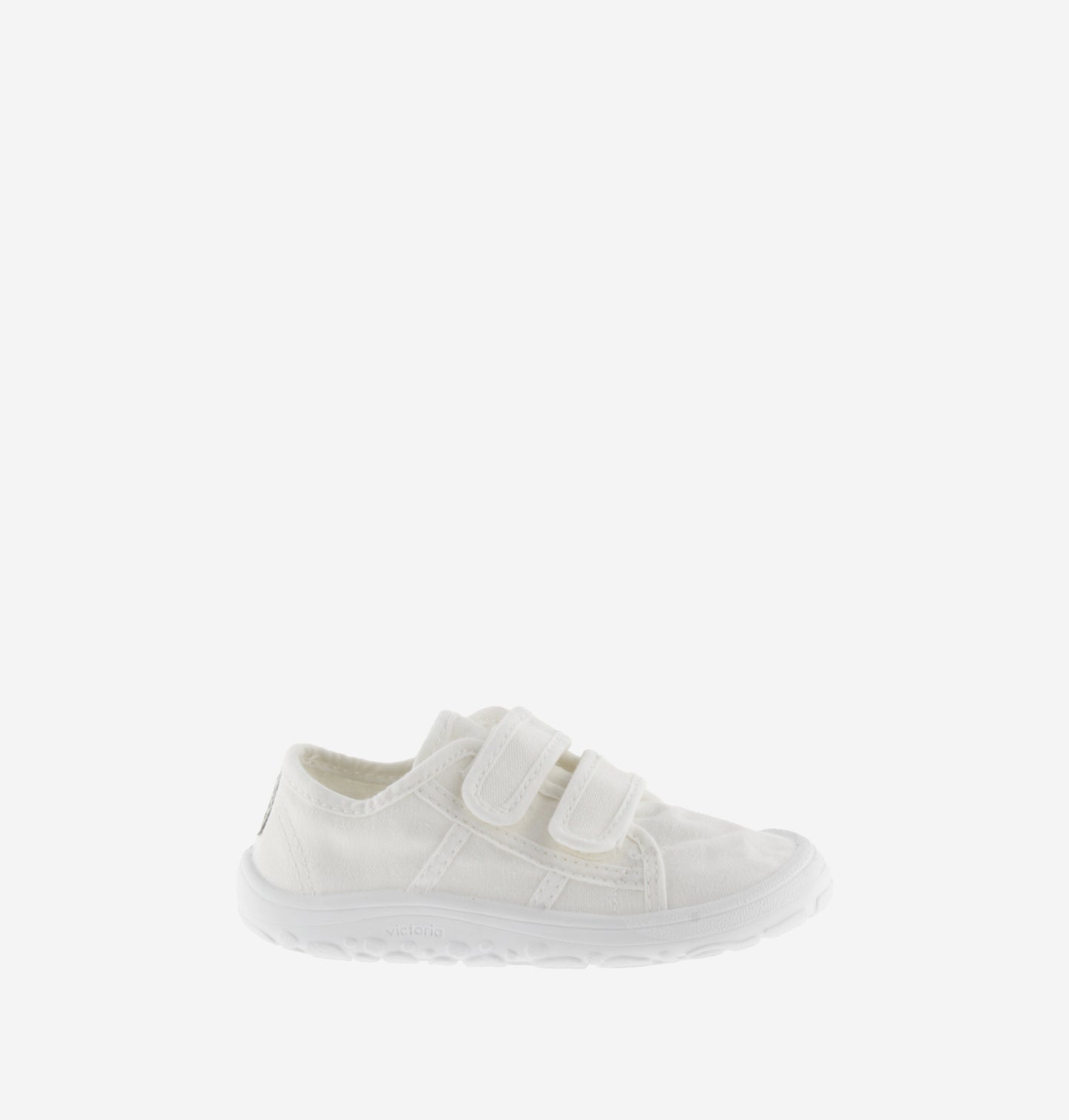 Victoria Barefoot - Sapatilhas Lona Bosco de Velcro, Branco