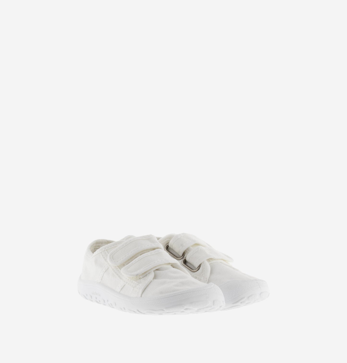 Victoria Barefoot - Sapatilhas Lona Bosco de Velcro, Branco