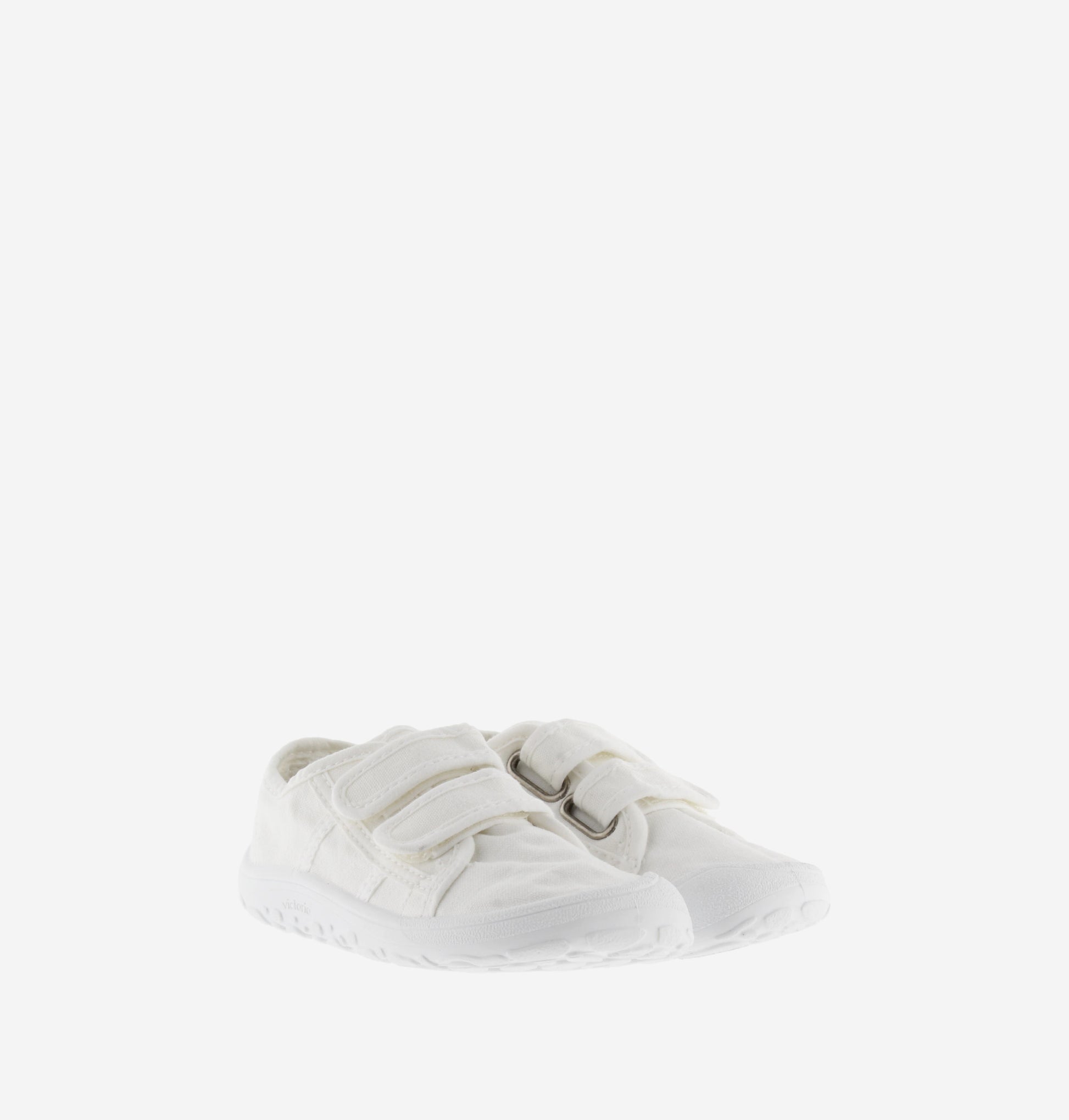 Victoria Barefoot - Sapatilhas Lona Bosco de Velcro, Branco