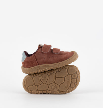 Victoria Barefoot - Sapatilhas Bosco Camurça Contraste, Terra